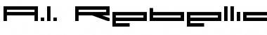 Download A.I. Rebellion Font Download A.I. Rebellion Font