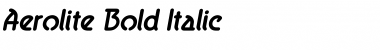 Download Aerolite Bold Italic Font Download Aerolite Bold Italic Font