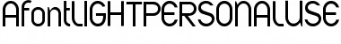 Download A font LIGHT PERSONAL USE Font Download A font LIGHT PERSONAL USE Font