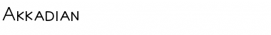 Download Akkadian Font Download Akkadian Font