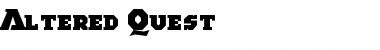 Download Altered Quest Font Download Altered Quest Font