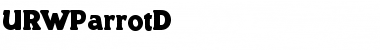 Download URWParrotD Font Download URWParrotD Font