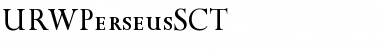 Download URWPerseusSCT Font Download URWPerseusSCT Font