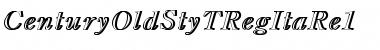 Download CenturyOldStyTRegItaRe1 Font Download CenturyOldStyTRegItaRe1 Font