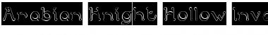 Download ARABIAN KNIGHT-Hollow-Inverse Font Download ARABIAN KNIGHT-Hollow-Inverse Font