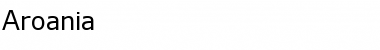 Download Aroania Font Download Aroania Font