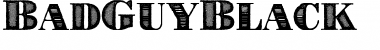 Download Bad Guy Black Font Download Bad Guy Black Font
