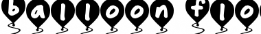 Download Balloon Floats Font Download Balloon Floats Font