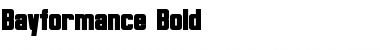 Download Bayformance Font Download Bayformance Font