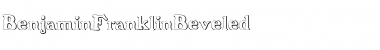 Download BenjaminFranklin Beveled Font Download BenjaminFranklin Beveled Font