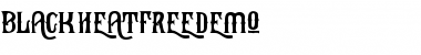 Download Black Heat Free Demo Font Download Black Heat Free Demo Font