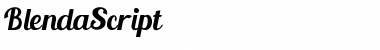 Download Blenda Script Font Download Blenda Script Font
