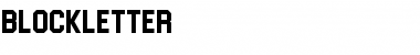 Download Blockletter Font Download Blockletter Font