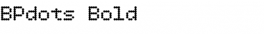 Download BPdots Font Download BPdots Font