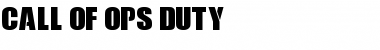 Download Call Of Ops Duty Font Download Call Of Ops Duty Font