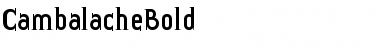 Download Cambalache Bold Font Download Cambalache Bold Font