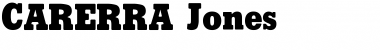 Download CARERRA Jones Font Download CARERRA Jones Font