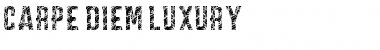 Download CARPE DIEM LUXURY demo Font Download CARPE DIEM LUXURY demo Font