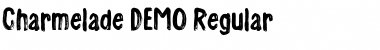 Download Charmelade DEMO Font Download Charmelade DEMO Font