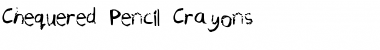 Download Chequered Pencil Crayons Font Download Chequered Pencil Crayons Font