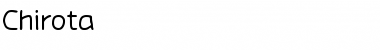 Download Chirota Font Download Chirota Font
