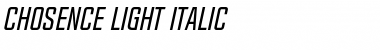 Download Chosence Light Font Download Chosence Light Font