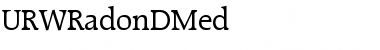Download URWRadonDMed Font Download URWRadonDMed Font