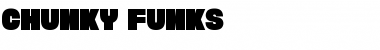 Download Chunky Funks Font Download Chunky Funks Font