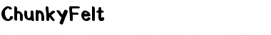Download Chunky Felt Font Download Chunky Felt Font
