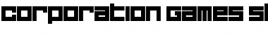 Download Corporation Games Straight Font Download Corporation Games Straight Font