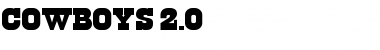 Download Cowboys 2.0 Font Download Cowboys 2.0 Font
