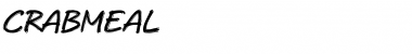 Download Crabmeal Font Download Crabmeal Font