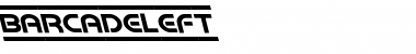 Download Barcade Leftalic Font Download Barcade Leftalic Font