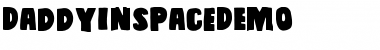 Download Daddy in space DEMO Font Download Daddy in space DEMO Font