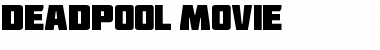 Download Deadpool Movie Font Download Deadpool Movie Font