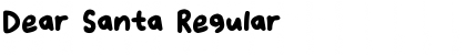 Download Dear Santa Font Download Dear Santa Font