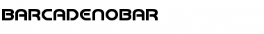 Download Barcade No Bar Font Download Barcade No Bar Font