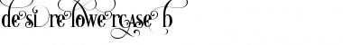 Download Desire Lowercase Font Download Desire Lowercase Font