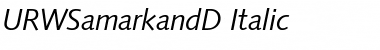 Download URWSamarkandD Font Download URWSamarkandD Font