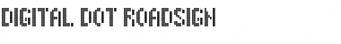 Download Digital Dot Roadsign Font Download Digital Dot Roadsign Font