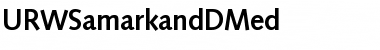 Download URWSamarkandDMed Font Download URWSamarkandDMed Font