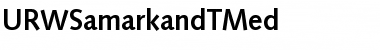 Download URWSamarkandTMed Font Download URWSamarkandTMed Font