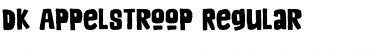 Download DK Appelstroop Font Download DK Appelstroop Font
