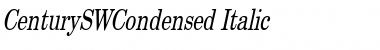 Download CenturySWCondensed Font Download CenturySWCondensed Font