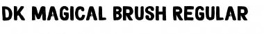 Download DK Magical Brush Font Download DK Magical Brush Font