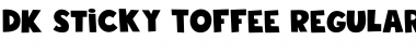 Download DK Sticky Toffee Font Download DK Sticky Toffee Font