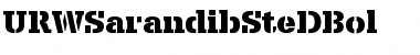 Download URWSarandibSteDBol Font Download URWSarandibSteDBol Font