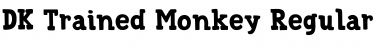 Download DK Trained Monkey Font Download DK Trained Monkey Font