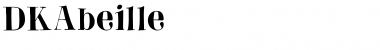 Download DK Abeille Font Download DK Abeille Font
