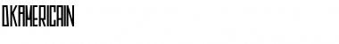 Download DK Americain Font Download DK Americain Font